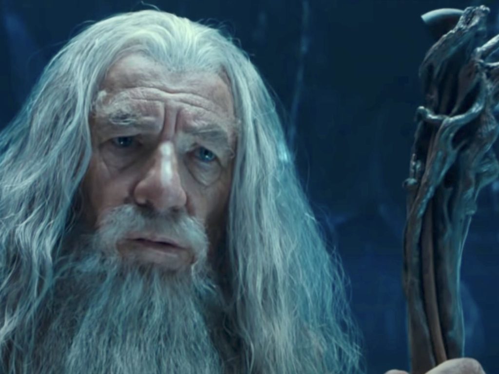 A photo of Gandalf from the Lord of the Rings movies